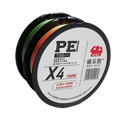product-400-400 NTEC Factory Outlet 4 Strands High Quality PE Braided Fishing Line