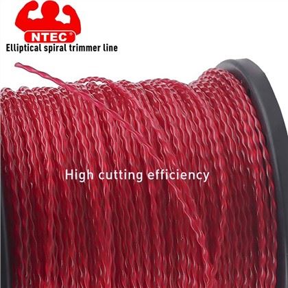 0.105" 2,7 mm Nylon Trimmer Line Kringlótt snúningur 10 kg/kefli