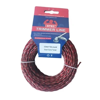 2,6 mm Nylon Trimmer Line 15M pappírskortapakki